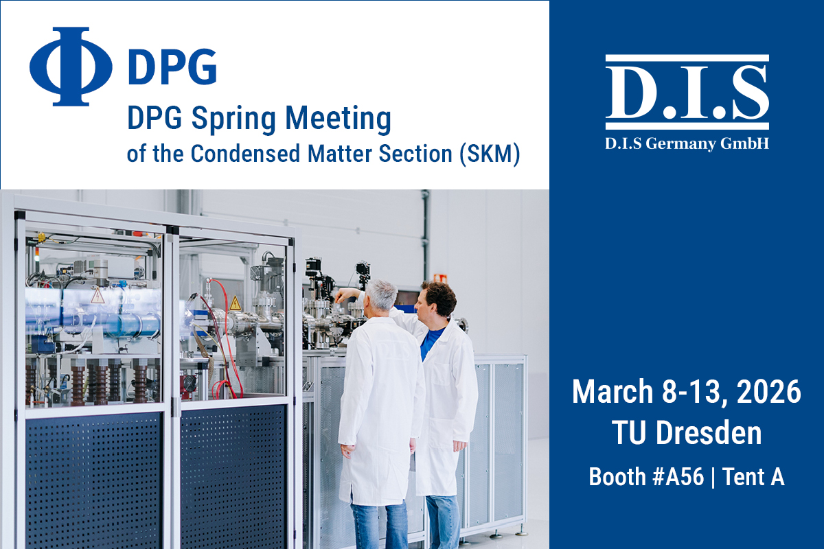 DPG Spring Meeting | Dresden | March 8-13, 2026
